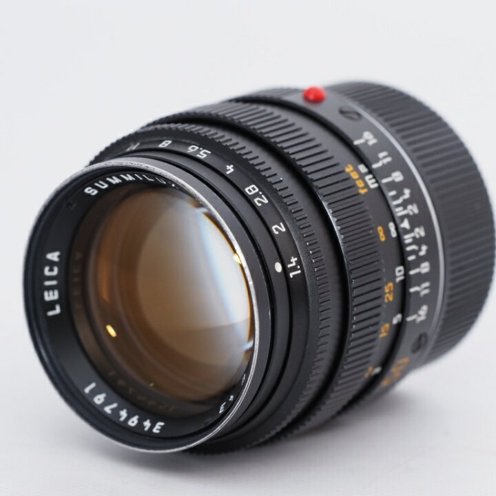 楽天市場】LEICA ライカ SUMMILUX-M 50mm F1.4 E43 ブラック 
