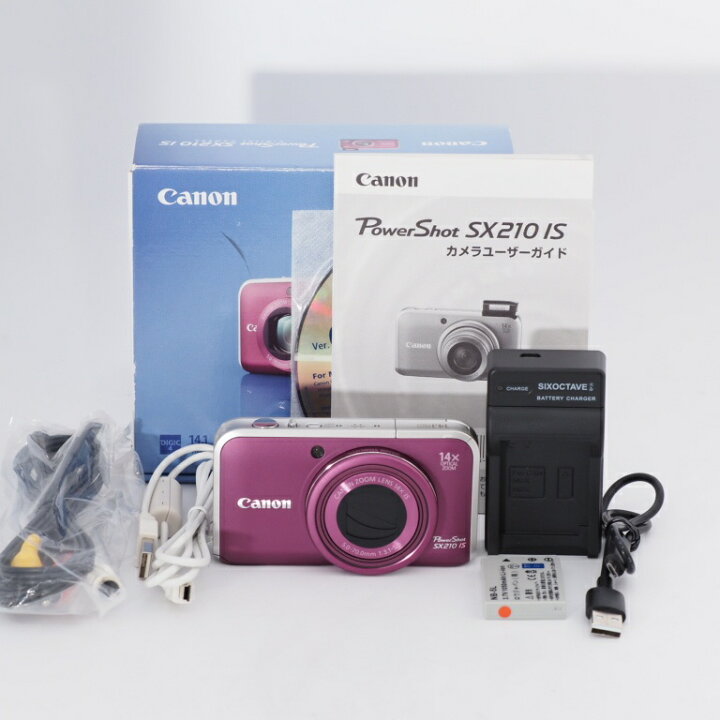 楽天市場】Canon キヤノン デジタルカメラ PowerShot SX210 IS 