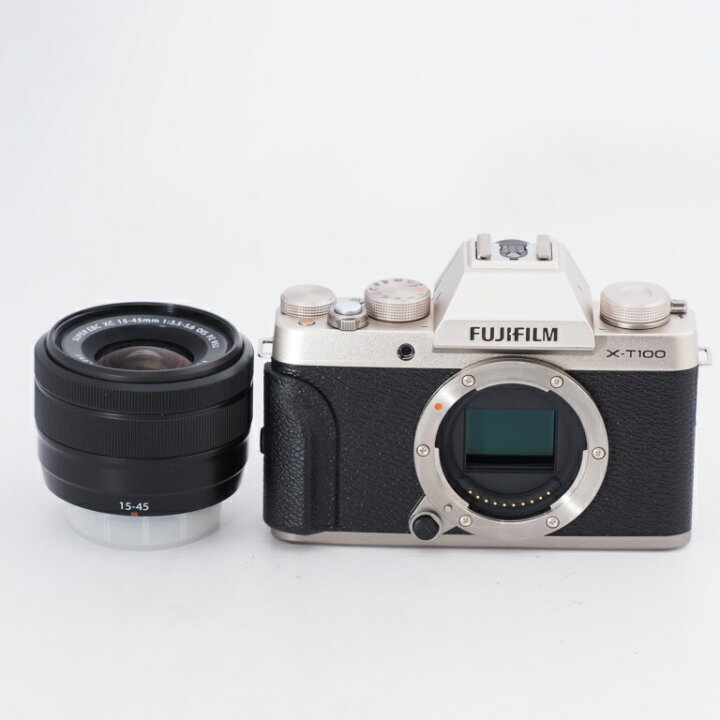 楽天市場】FUJIFILM 富士フイルム ミラーレス一眼 X-T100 レンズキット 