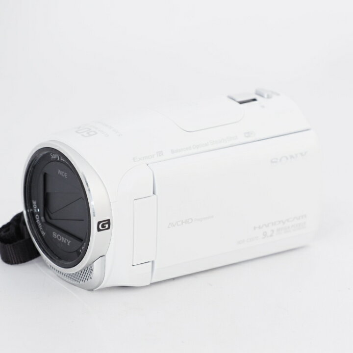 楽天市場】SONY ソニー HDビデオカメラ Handycam HDR-CX670 ホワイト 
