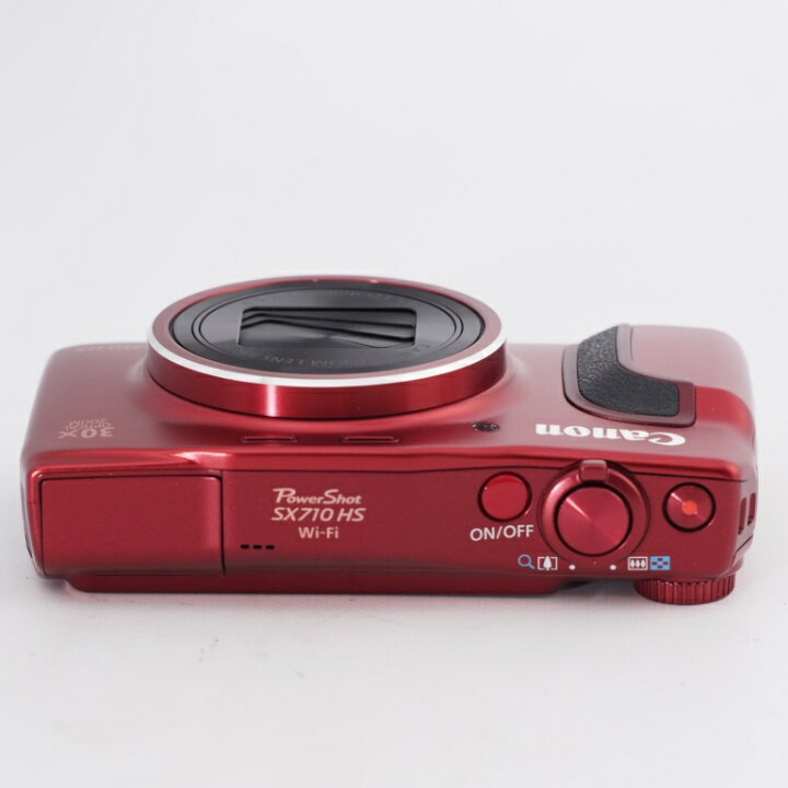 楽天市場】Canon キヤノン PowerShot SX710 HS レッド 光学30倍ズーム 