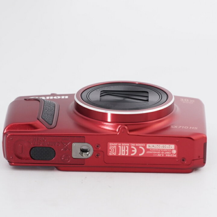 楽天市場】Canon キヤノン PowerShot SX710 HS レッド 光学30倍ズーム  