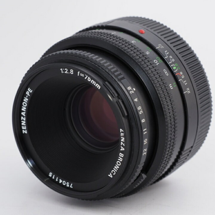 楽天市場】Zenza Bronica ブロニカ 中判レンズ ZENZANON-PE 75mm f2.8 