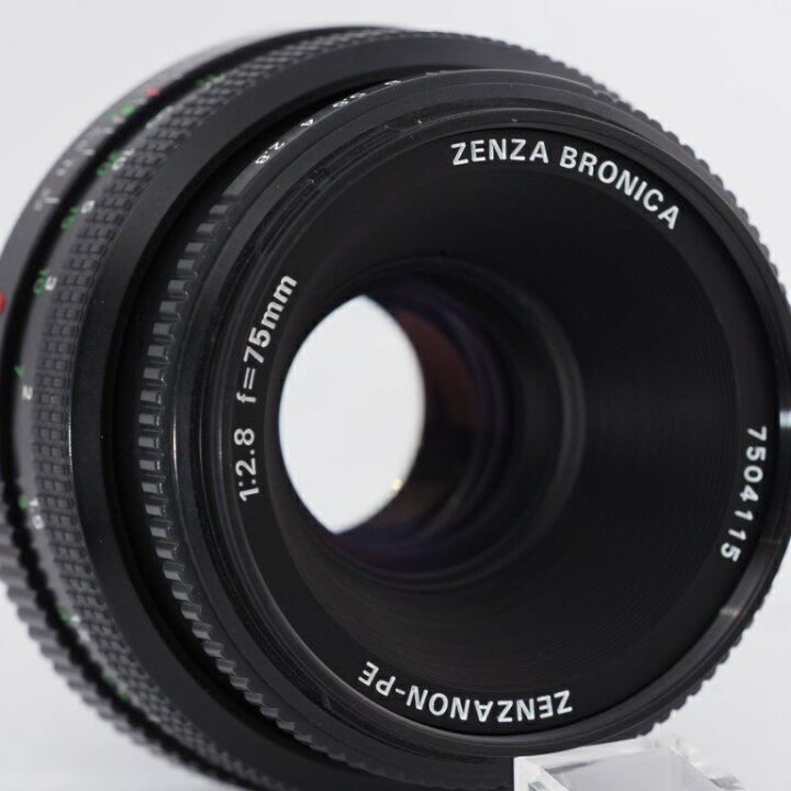 楽天市場】Zenza Bronica ブロニカ 中判レンズ ZENZANON-PE 75mm f2.8 