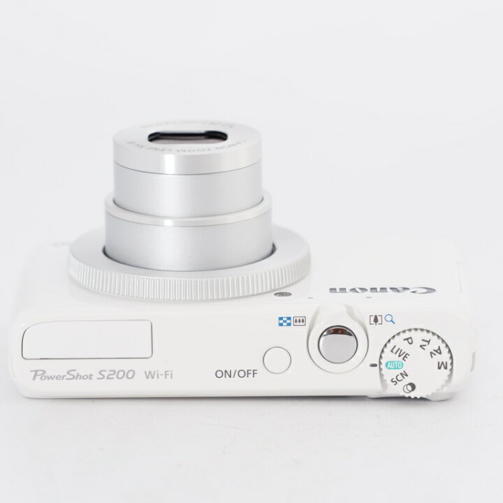 Canon S200 ホワイト デジタルカメラ Canon デジタルカメラ PowerShot 