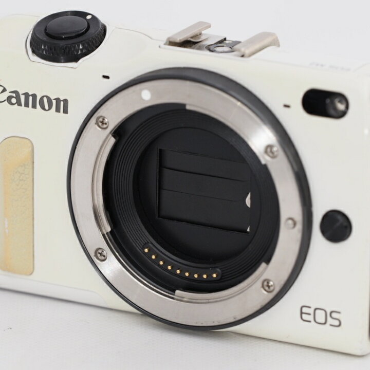 楽天市場】Canon キヤノン ミラーレス一眼カメラ EOS M2 ホワイト 