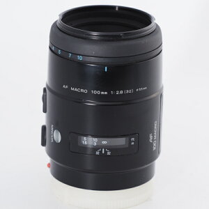 MINOLTA ミノルタ AF MACRO 100mm f2.8 (32)ソニーAマウント マクロレンズ #11351