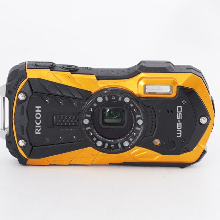 楽天市場】RICOH リコー 防水デジタルカメラ WG-50 オレンジ 防水14m耐 