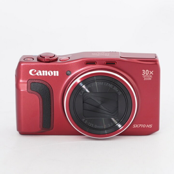 楽天市場】Canon キヤノン PowerShot SX710 HS レッド 光学30倍ズーム  