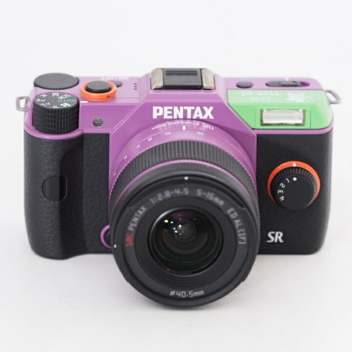 楽天市場】PENTAX Q10 ボディ TYPE01 紫×緑 初号機 ペンタックス 