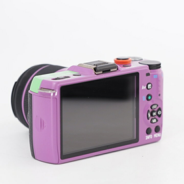 楽天市場】PENTAX Q10 ボディ TYPE01 紫×緑 初号機 ペンタックス 