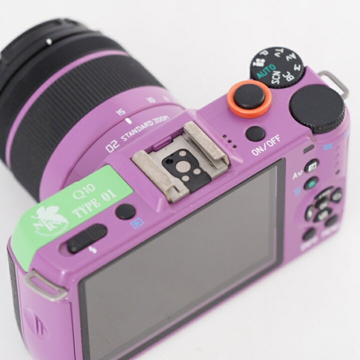楽天市場】PENTAX Q10 ボディ TYPE01 紫×緑 初号機 ペンタックス 
