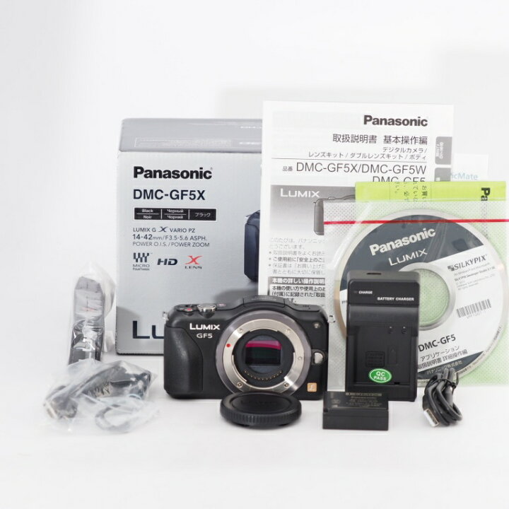 楽天市場】Panasonic LUMIX ルミックス GF5 ボディ 1210万画素  
