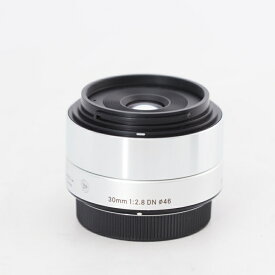 SIGMA 単焦点レンズ Art 30mm F2.8 DN シルバー マイクロフォーサーズ用 ミラーレスカメラ用 929718 #13089