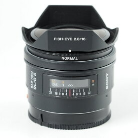 SONY ソニー 16mm F2.8 Fisheye SAL16F28 広角単焦点 魚眼レンズ ソニーAマウント #13891