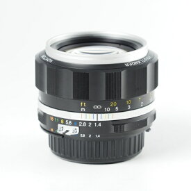 VoightLander NOKTON 58mm F1.4 SLIIS Ai-S ニコン Fマウント シルバーリム フォクトレンダー 単焦点レンズ #13905
