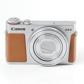 Canon コンパクトデジタルカメラ PowerShot G9 X Mark II シルバー 1.0型センサー/F2.0レンズ/光学3倍ズーム PSG9XMARKIISL #13907