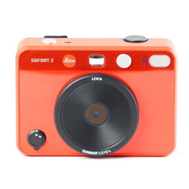 Leica Sofort 2 デジタル&インスタントフォトカメラ LCDディスプレイ付き FOTOSアプリ対応 レッド ライカ ゾフォート2 #14022