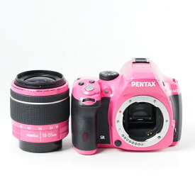 PENTAX ペンタックス K-50 + DA L 18-55mm F3.5-5.6 AL WR ピンク レンズキット オーダーカラー #13711