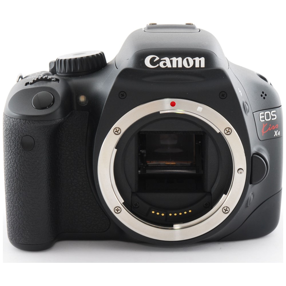 楽天市場】Canon キヤノン EOS Kiss X4 18-55mm レンズキット 一眼レフ