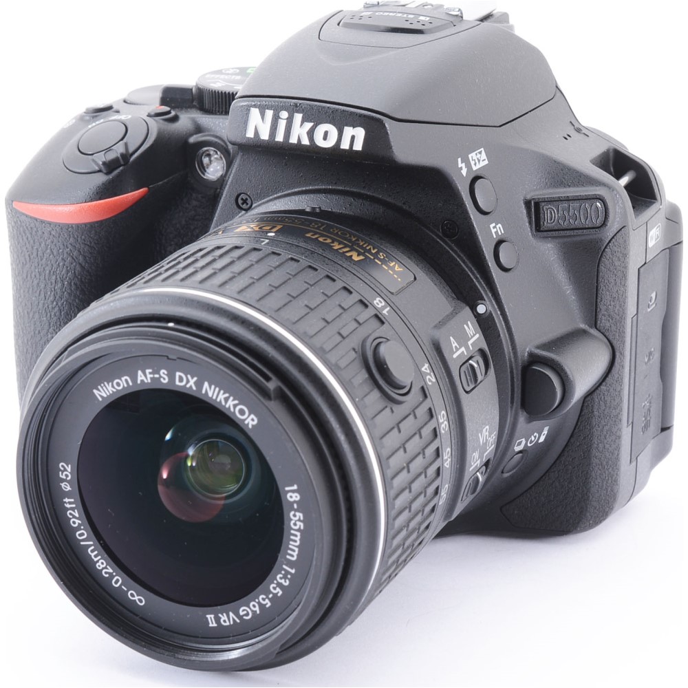 楽天市場】Nikon ニコン D5500 18-55mm レンズキット 一眼レフカメラ