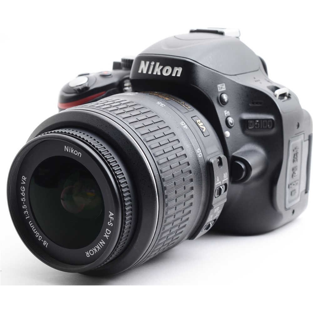 楽天市場】Nikon ニコン D5100 18-55mm レンズキット 一眼レフ カメラ