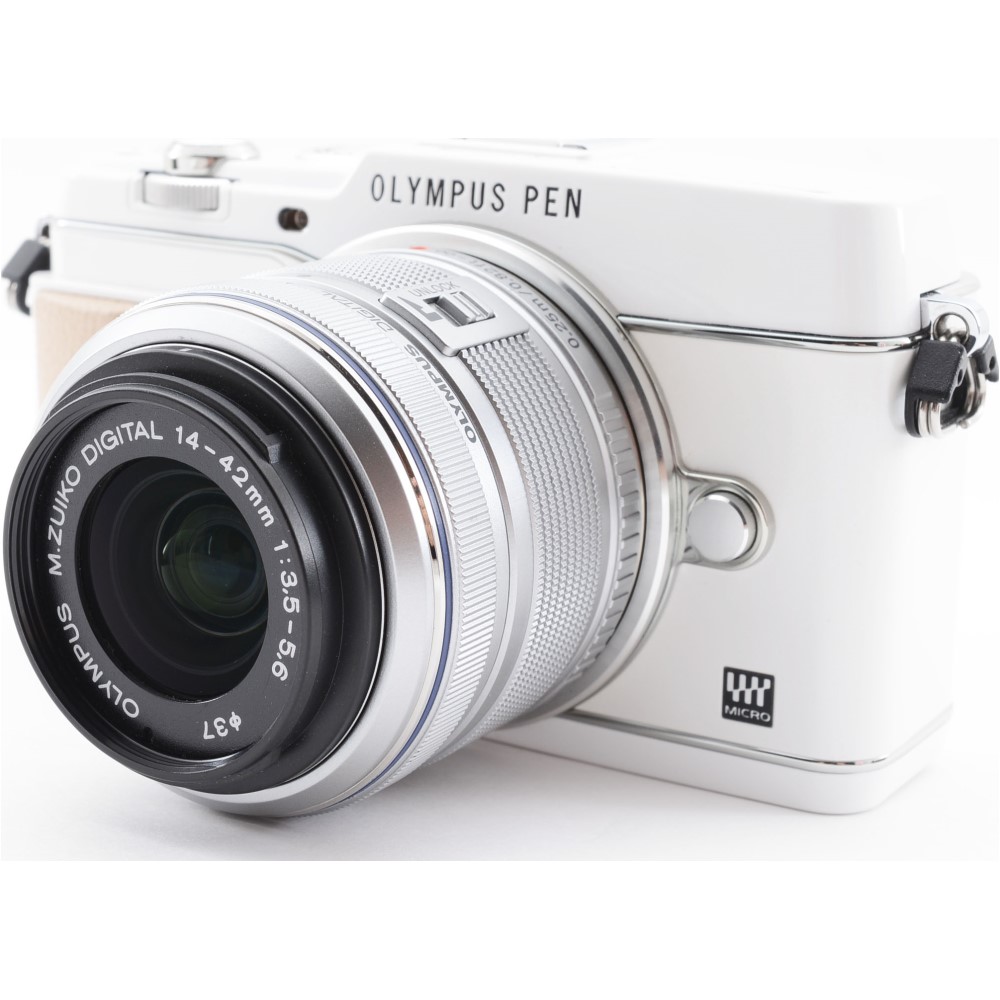 楽天市場】Olympus オリンパス PEN E-P5 ホワイト 14-42mm レンズ