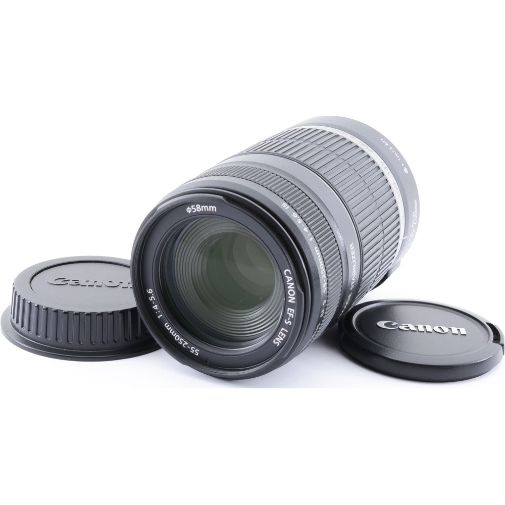 楽天市場】Canon キヤノン EF-S 55-250mm F4-5.6 IS 一眼レフカメラ