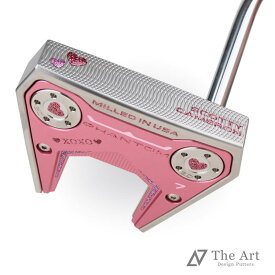 スコッティキャメロン (SCOTTY CAMERON) 2024 ファントム7 [Lovely Heart] ver.S ベイビーピンク ピンク ラメ ゴルフ用品 ゴルフグッズ おしゃれ シンプル ブランド ラウンドグッズ ラウンド用品 プレゼントやギフトにも