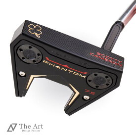【スーパーSALE限定！全品P10倍】 スコッティキャメロン (SCOTTY CAMERON) 2024 ファントム7.5 [Lucky Clover] M+ アートブラックフィニッシュ ゴールド ゴルフ用品 ゴルフグッズ おしゃれ シンプル ブランド ラウンドグッズ ラウンド用品 プレゼントやギフトにも