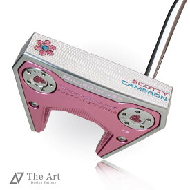 【スーパーSALE限定！全品P10倍】 スコッティキャメロン (SCOTTY CAMERON) 2024 ファントム7 [Lovely Heart] ver.S ベイビーピンク ピンク ラメ ゴルフ用品 ゴルフグッズ おしゃれ シンプル ブランド ラウンドグッズ ラウンド用品 プレゼントやギフトにも