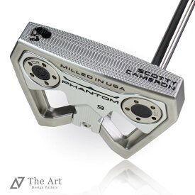 【スーパーSALE限定！全品P10倍】 スコッティキャメロン (SCOTTY CAMERON) 2024 ファントムシリーズ ファントム9 [Sideface Skull] M Silver & Black ゴルフ用品 ゴルフグッズ おしゃれ シンプル ブランド ラウンドグッズ ラウンド用品 プレゼントやギフトにも