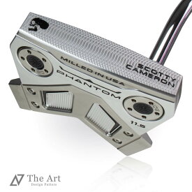【5.0のつく日限定！全商品P10倍】 スコッティキャメロン (SCOTTY CAMERON) 2024 ファントムシリーズ ファントム11.5 [Sideface Skull] M Silver & Black ゴルフ用品 ゴルフグッズ おしゃれ シンプル ブランド ラウンドグッズ ラウンド用品 プレゼントやギフトにも