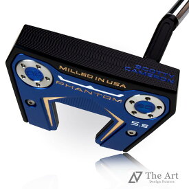 【スーパーSALE限定！全品P10倍】 スコッティキャメロン (SCOTTY CAMERON) 2024 ファントムシリーズ ファントム5.5 Black & メタリック Blue シリーズ ゴルフ用品 ゴルフグッズ おしゃれ シンプル ブランド ラウンドグッズ ラウンド用品 プレゼントやギフトにも