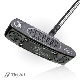 【5.0のつく日限定！全商品P10倍】 スコッティキャメロン (SCOTTY CAMERON) 2025 スタジオスタイル ニューポートplus [Lucky Gecko] グロスブラック ダイヤモンドネック シルバー ゴルフ用品 ゴルフグッズ おしゃれ シンプル ブランド ラウンドグッズ ラウンド用品