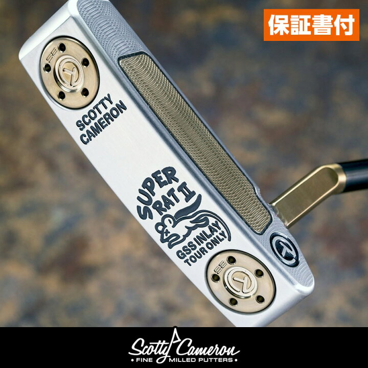 楽天市場】【保証書付】スコッティキャメロン ツアーパター SSS 