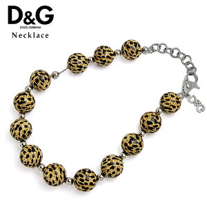 �y�󂠂菤�i�z DOLCE��GABBANA D&G �h���`�F���K�b�o�[�i �h���K�o JEWELS �G���K���g �S�[�W���X ���I�p�[�h�{�[���@�^�� �l�b�N���X DJ0653