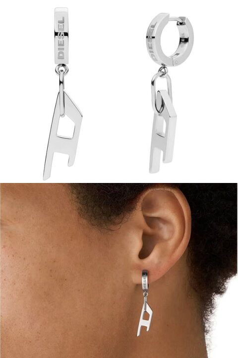 楽天市場】ディーゼル ピアス 平野くん着用モデル 片耳用 シングル  