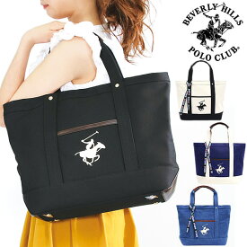 BEVERY HILLS POLO CLUB ビバリーヒルズポロクラブ キャンバストートバッグL BAG 鞄 bh1008