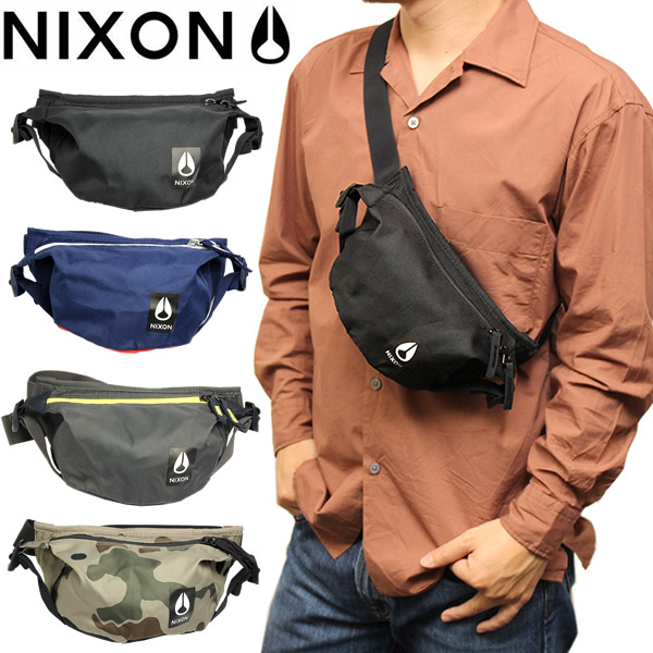 NIXON ニクソン バッグ ボディバッグ 斜め掛け 鞄 bag シンプル ユニセックス 軽量 ブランド ヒップバック ナイロン レディース 限定タイムセール 新作からSALEアイテム等お得な商品 満載 メンズ スーパーSALE 30%OFF ウエストバッグ
