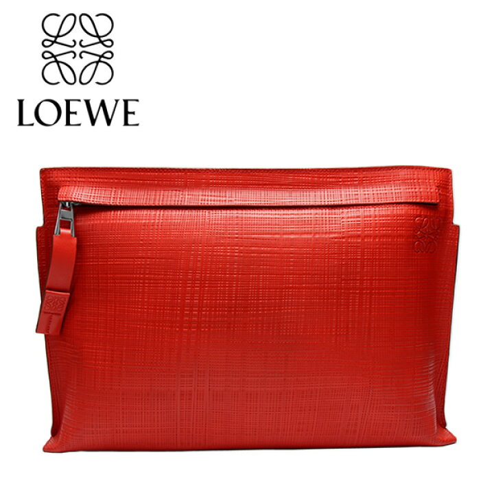 楽天市場】LOEWE ロエベ T POUCH LINEN Tポーチ バッグ クラッチバッグ 