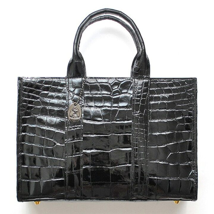 新品》《未使用》クロコダイル JRA ワニ革 本革 ハンドバッグ（楽天  