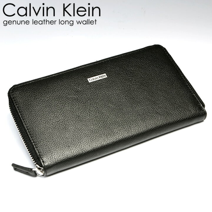楽天市場】Calvin Klein カルバンクライン 財布 メンズ 長財布 本革 