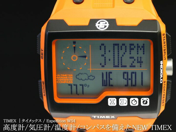 楽天市場】TIMEX 【タイメックス】WS4 腕時計 エクスペディション 