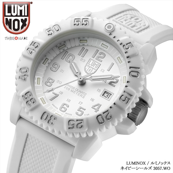 ルミノックス LUMINOX LUMI-NOX ルミノックス ネイビーシールズ ミリタリー ホワイトアウト メンズ 腕時計 3057.WO |  CAMERON