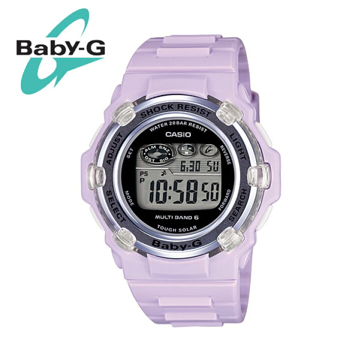 楽天市場】【Baby-G/ベビーG】カシオ babyg 電波ソーラー 腕時計 