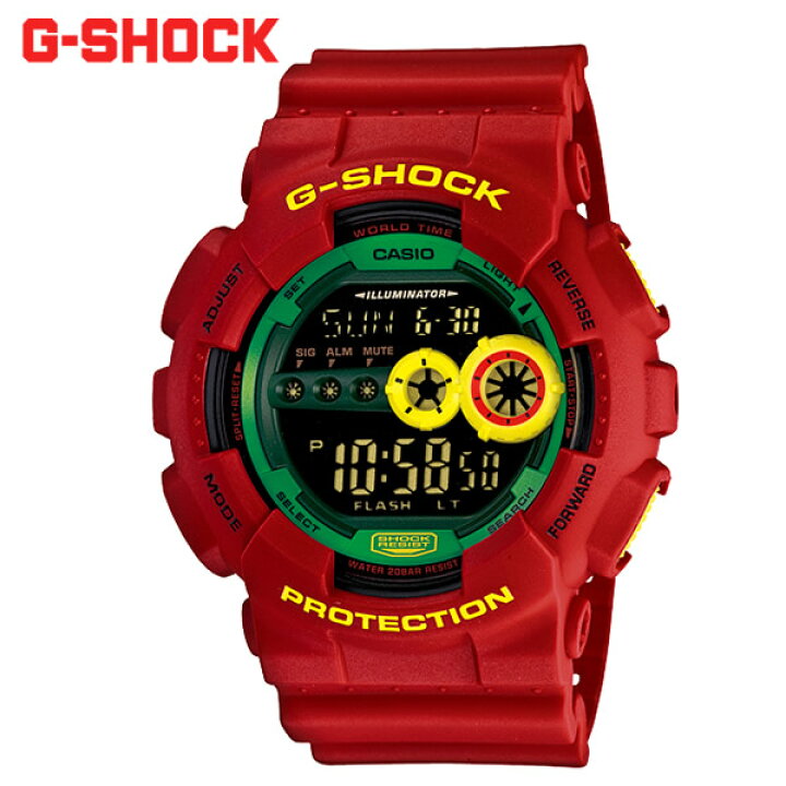 楽天市場】【G-SHOCK・Gショック】CASIO カシオ ジーショック GD-100RF  