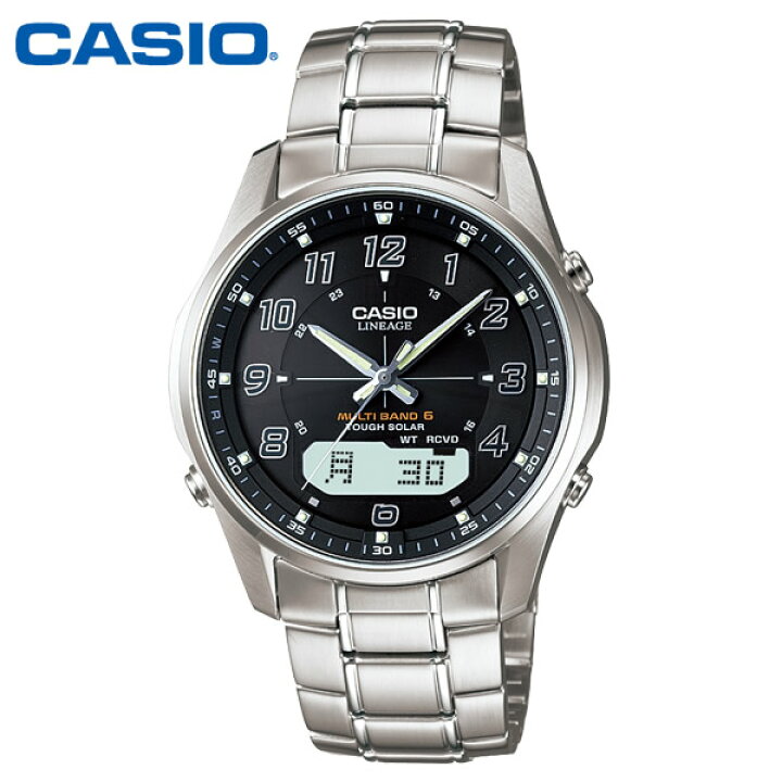 楽天市場】【カシオ・ソーラー電波時計】CASIO カシオ ソーラー電波 