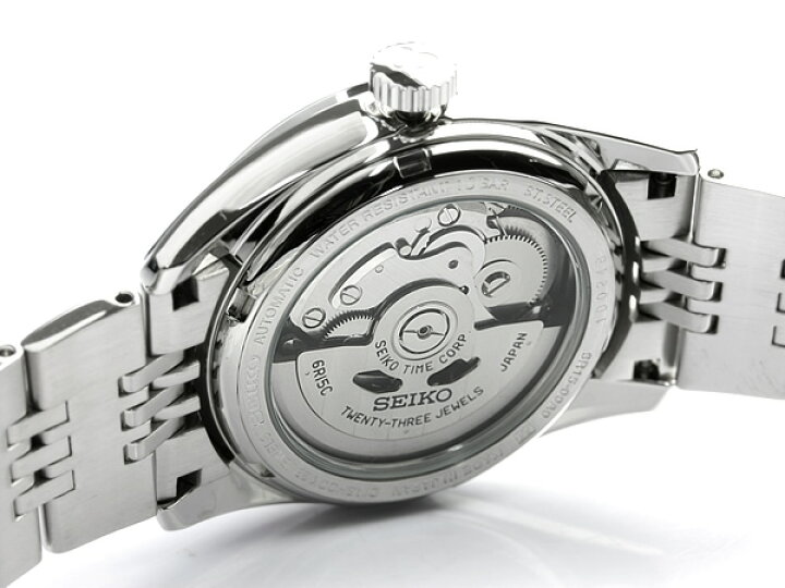 楽天市場】SEIKO セイコー メカニカル 自動巻 メンズ腕時計 SCVS003 う 