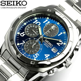 逆輸入 SEIKO セイコー クロノグラフ メンズ 腕時計 ウォッチ うでどけい Men's クロノ 海外モデル SND193